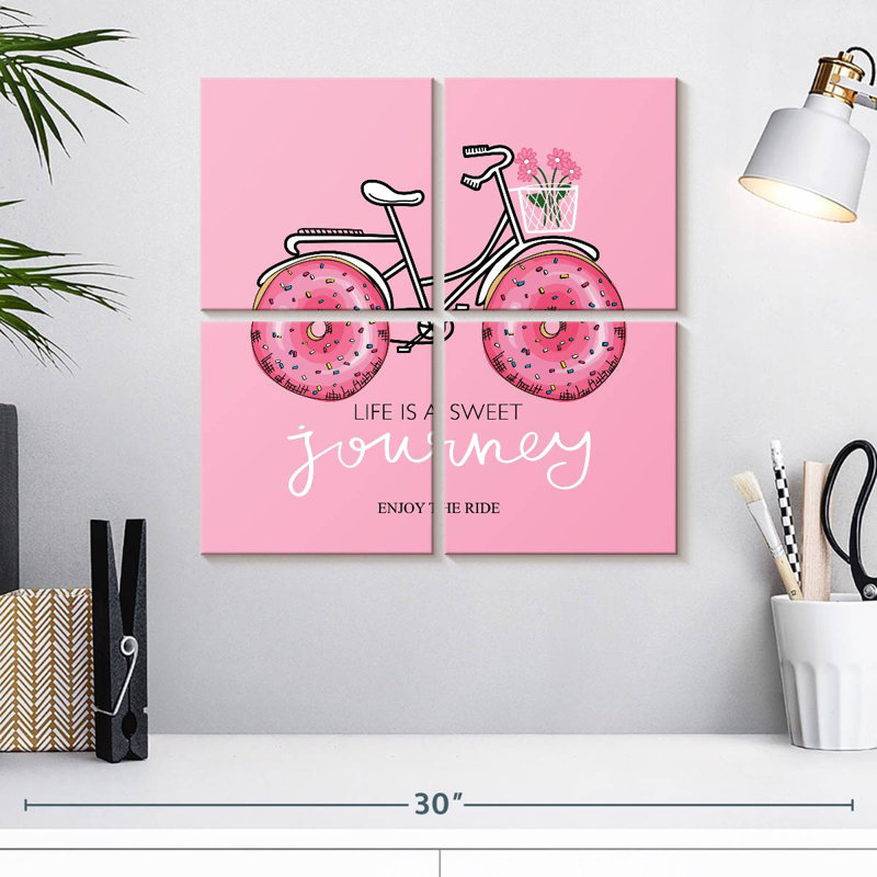 Tergel Life Is A Sweet Journey, H 18 po x l 18 po