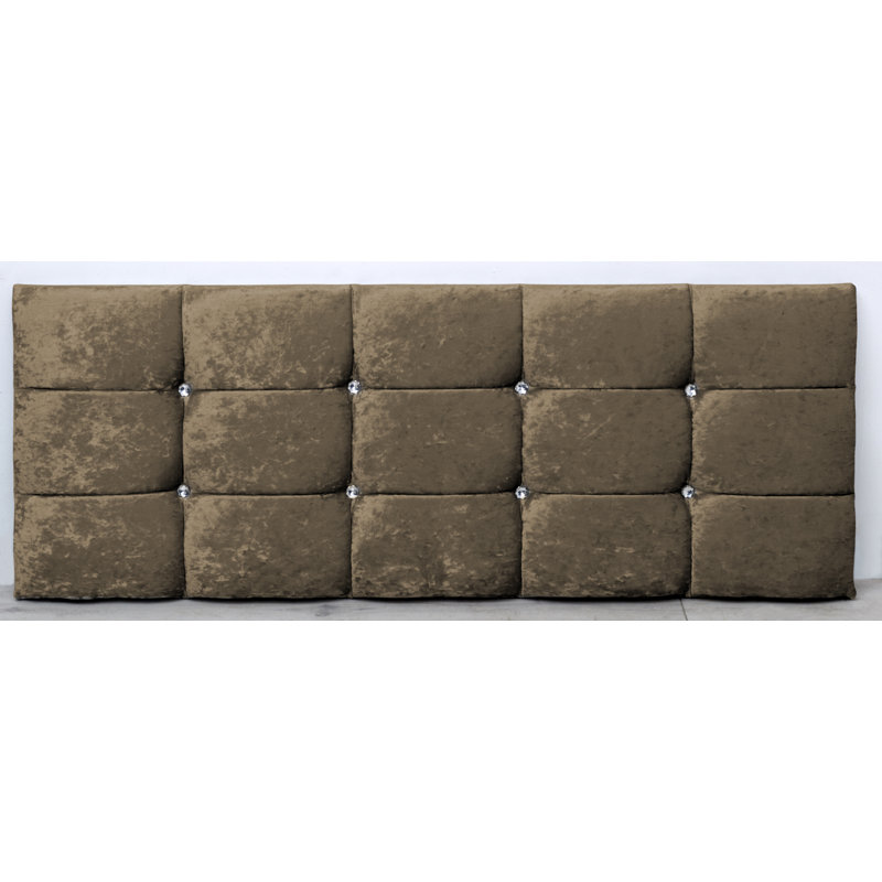 Dye Upholstered Headboard, Single (3'), Truffle