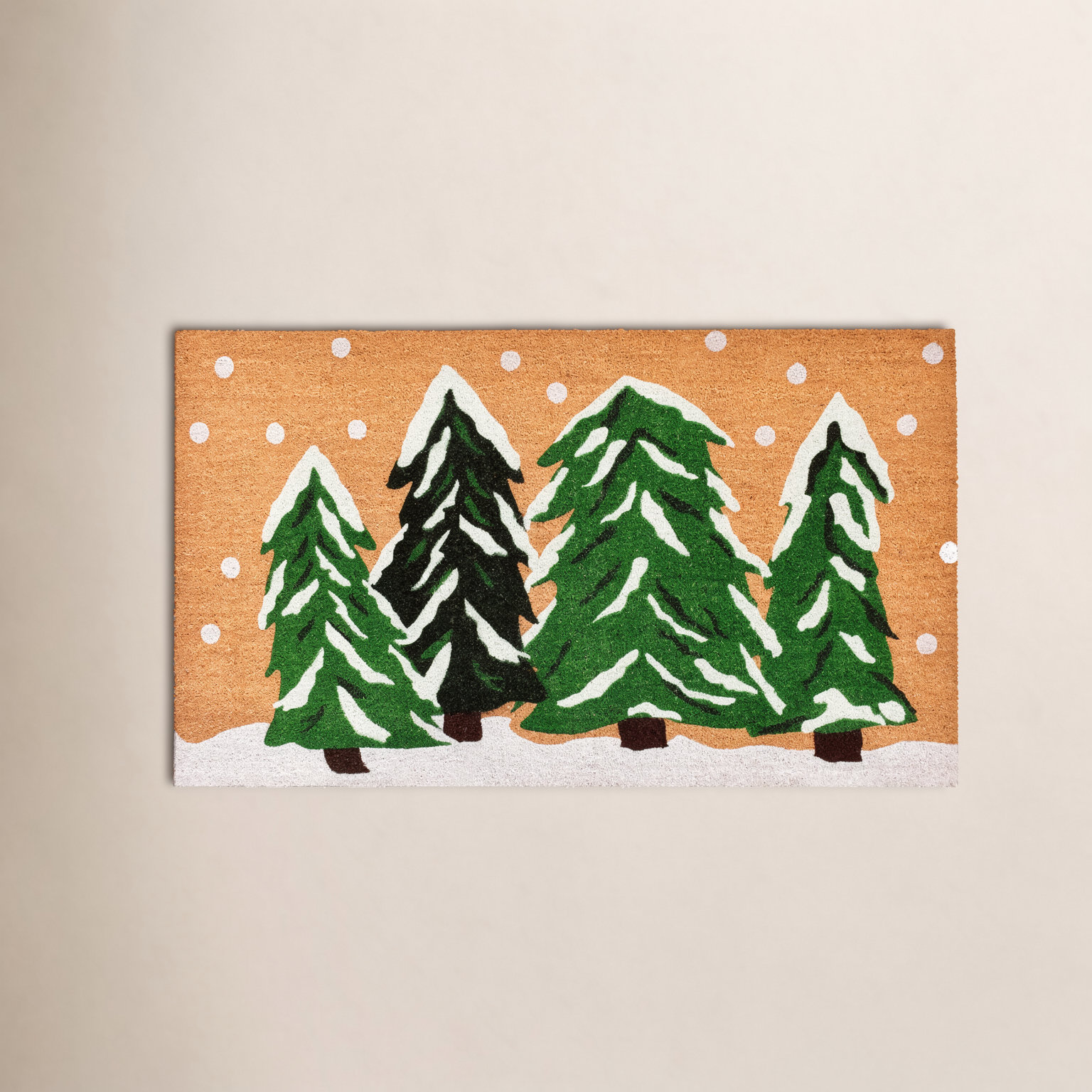 Apex Non-Slip Christmas Outdoor Doormat,  1'5" x 2'5" 