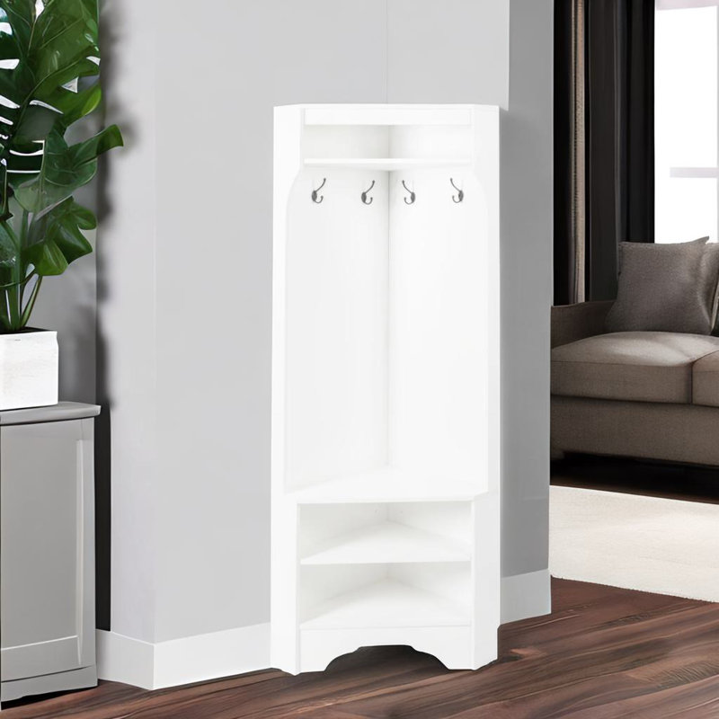 Portemanteau polyvalent, Blanc