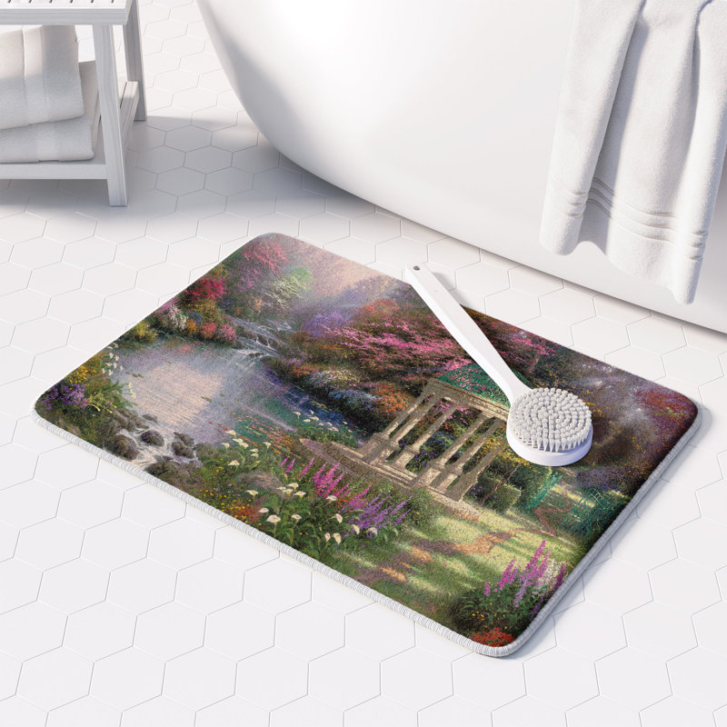 Tapis Thomas Kinkade The Garden Of Prayer, H 20 po x l 30 po