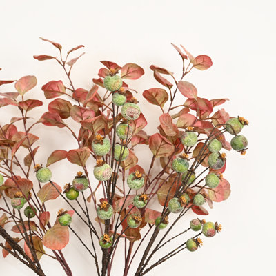 36 po Bouquet de brindilles d'eucalyptus artificiel 36 po Neutre artificiel