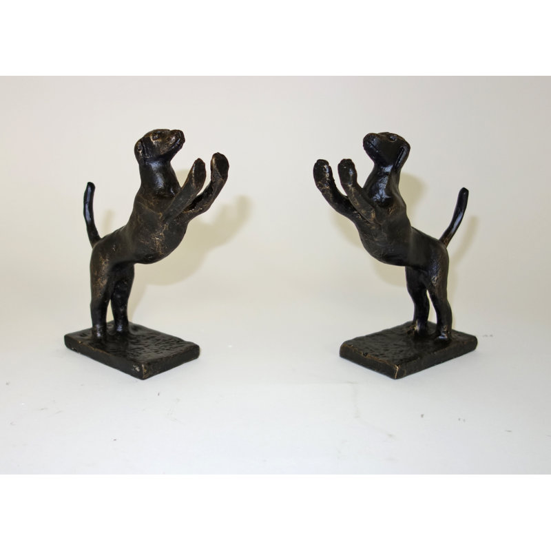 Metal Non-Skid Bookends