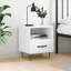 Mankin 40cm W Iron Bedside Table-1747101900