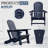 2-Person Outdoor Adirondack Chair-1660896955
