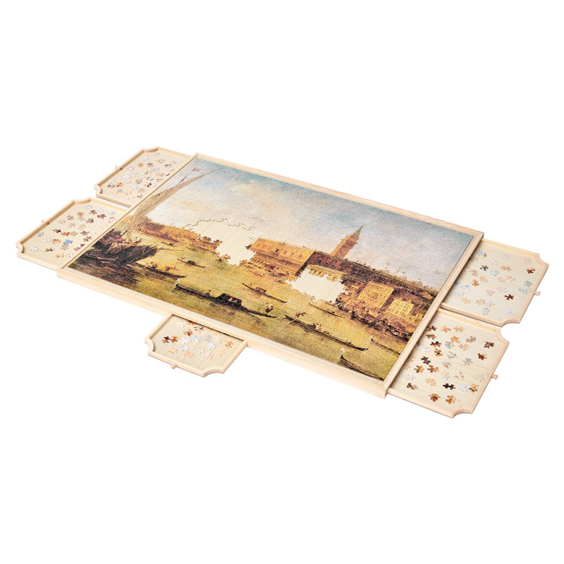 2000 Piece Puzzle Board with Drawers