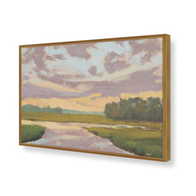 «Lowcountry Sunset» par Carson Overs passer, reproduction d'art