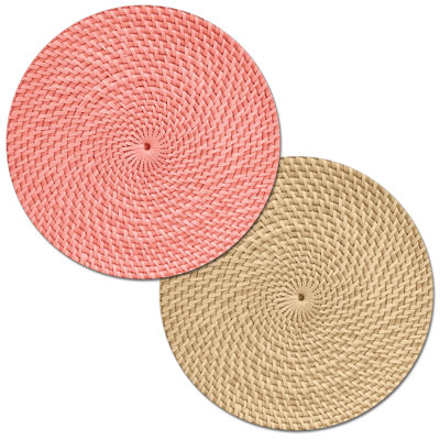 Napperons en plastique synthétique
