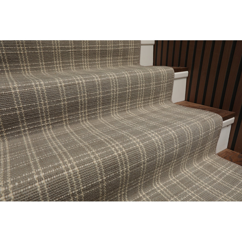 Tapis en laine fait à la main sur mesure, Tapis de couloir 2 pi 7 po x 11 pi