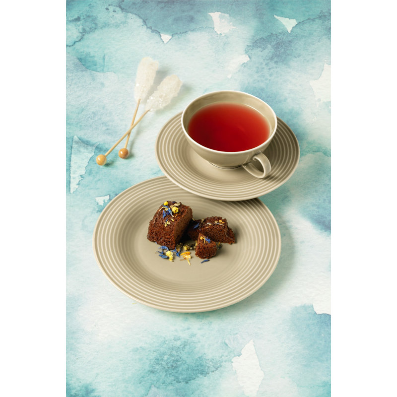 Zariyha Porcelain Dinner Plate, Sand