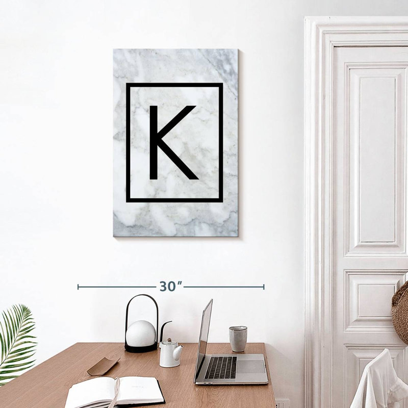 Letter K, 30" H x 20" W
