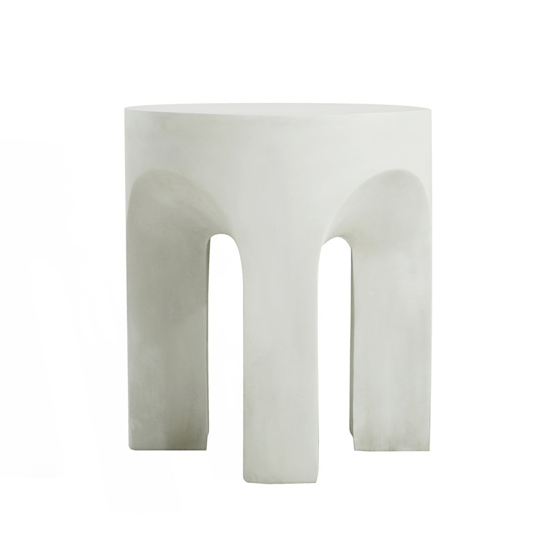 Outdoor Mgo Round Top Side Table
