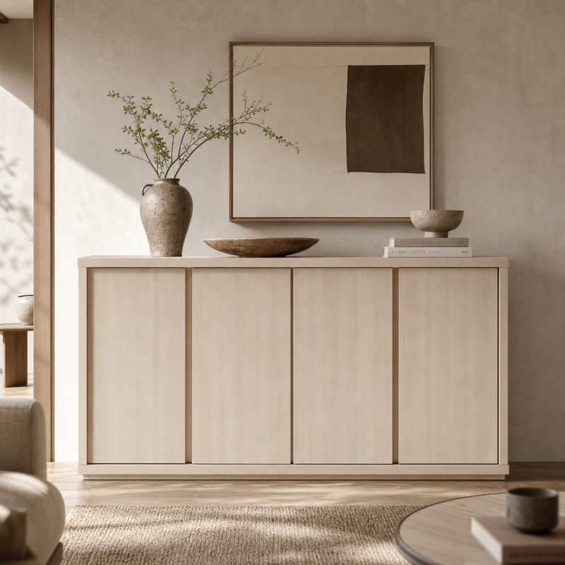 178cm Sideboard, Ivory White