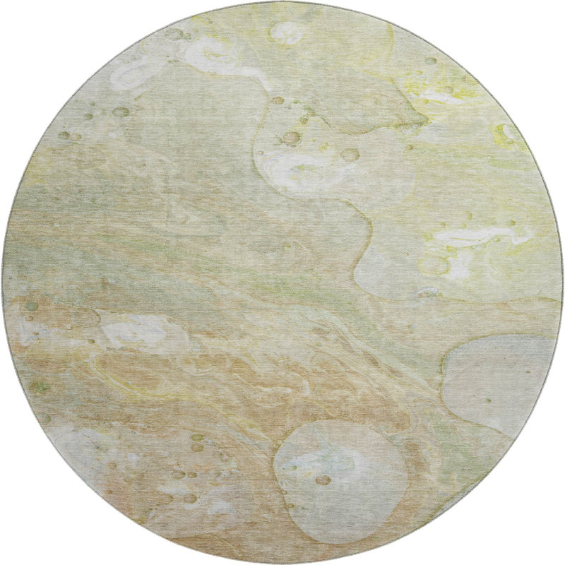 Premium Machine Washable Ralston AMF1941 Abstract Rug, Rectangle 2'6" x 3'10"