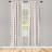 Floral Semi-Sheer Rod Pocket Sliding Panel-45980774