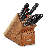 WÜSTHOF Classic 9-Piece Block Set, Acacia