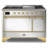 ILVE Majestic II Series 48 inch Dual Fuel Range with 8 Sealed Burners, Griddle (Solid Door)-64707737-64707734