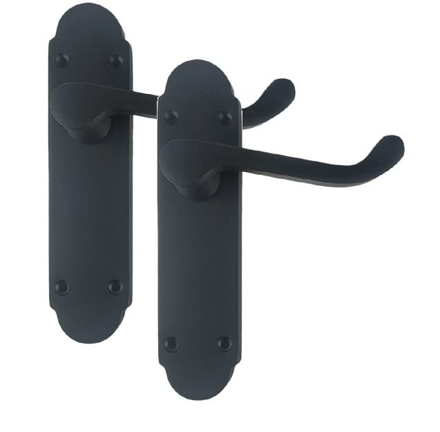 6 Pairs Victorian Shaped Premium Door Handle