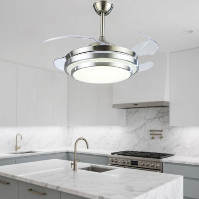 36-inch Tri-color Led Ceiling Fan