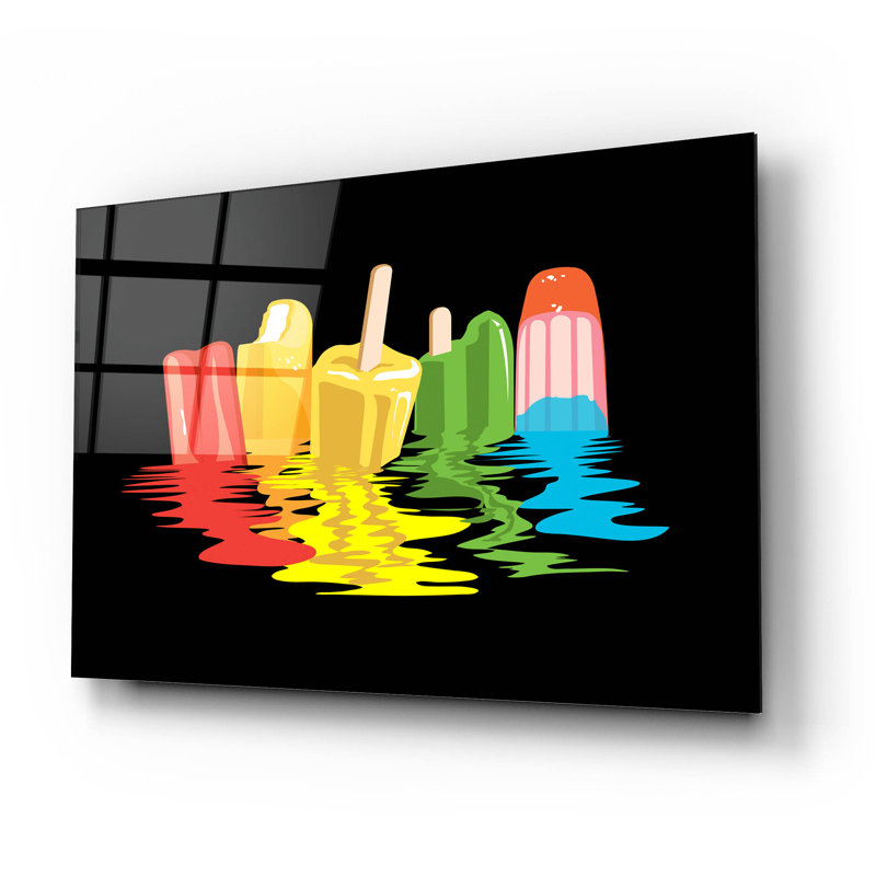 «Melted Summer Dreams» par Rachel Caldwell, H 16 po x l 24 po x P 0,2 po