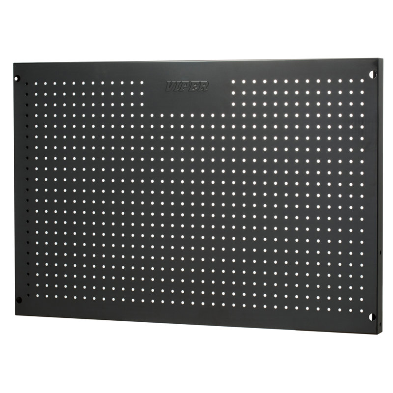 Black Steel Pegboard, 24" x 36"