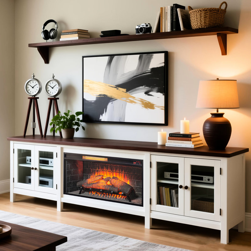 Foyer électrique infrarouge 36 po, garniture amovible, panneau de commande tactile, double protection, puissance de 1 500 W, 4 réglages de luminosité de la flamme, 400 pieds carrés Pi. Couverture, 8 heures de minuterie avec chaleur, / ul