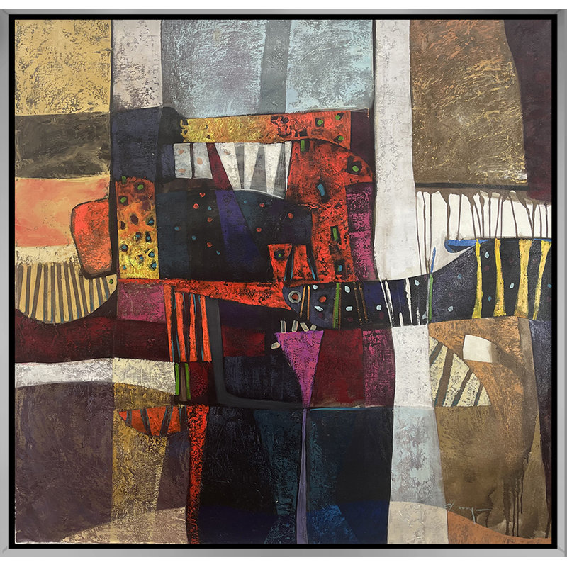 Lo Que Ves, estampe numérique limitée sur toile par Claudio Chunga, 48 x 48