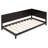 Twin Size Daybed/ Bed, Mid-Century Modern Classic Design With & Armrest, Solid Wood In , Armrest , For Home-656505822-656505816