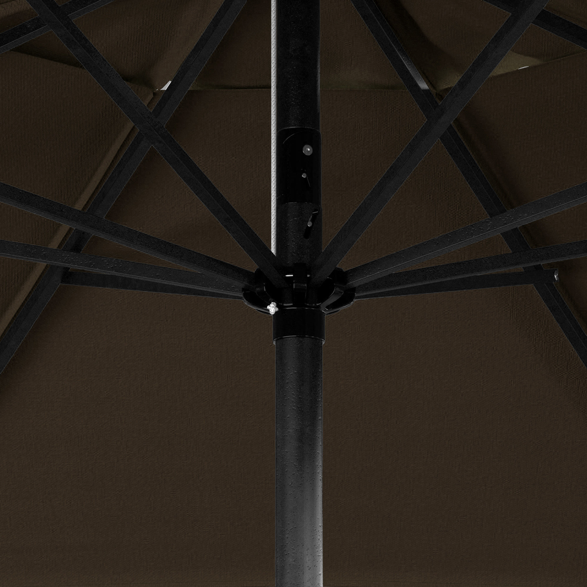 Marilee 86.3'' Sunbrella® Outdoor Umbrella, Cocoa Performance