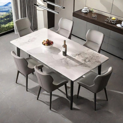 This elegant Italian-style table combines durabili