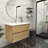 35.44'' Single Bathroom Vanity with Acrylic Top-70056038