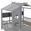 Lit double avec lit gigogne-467951695