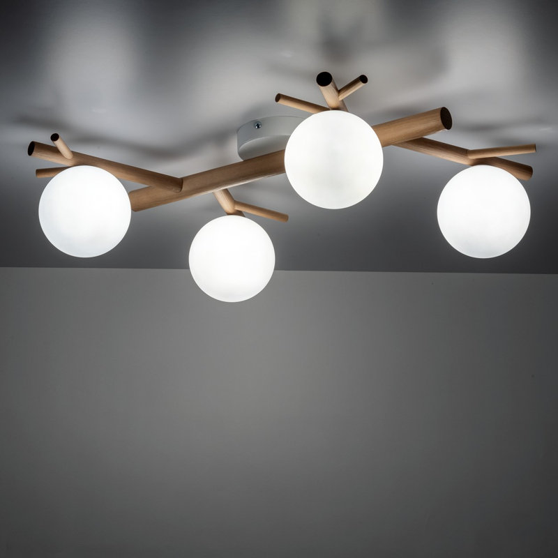 Briana Glass Flush Mount