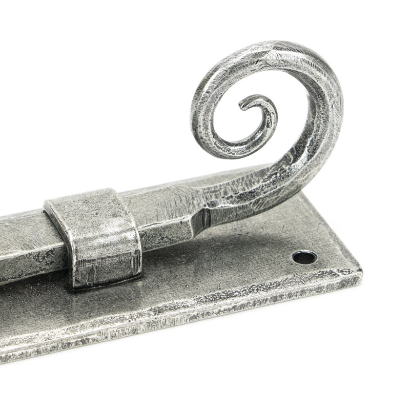 Monkeytail Universal Bolt, Pewter Patina, 4.7cm H x 15.6cm W x 4.6cm D