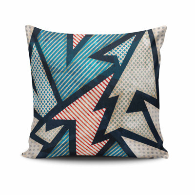 Coussin décoratif Cecilya, 17,0 x 17,0 pouces, 50% coton / 50% polyester, lavable à la machine, repassable, rembourrage en silicone, fermeture à glissière dissimulée | Coussin décoratif doux et élégant pour le salon, la chambre à coucher et le bureau