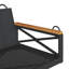 Highland Dunes Swing Bench 42.9"X24.4"X15.7" Poly Rattan-168721554