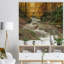 « Forest Waterfall with Yellow Trees » - reproduction de photo-1185076782-1185076755-1113129306