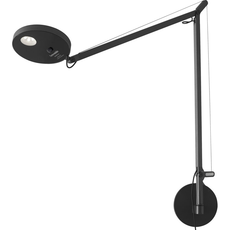 Demetra Classic LED Swing Arm Lamp, White
