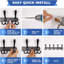 Aracelio Stainless Steel Wall 10 - Hook Wall Mounted Coat Rack-289181638