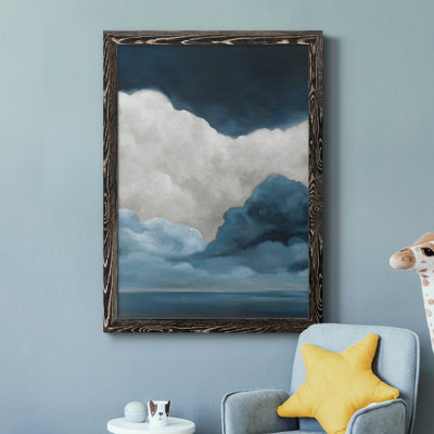 Nature's Drama I - Peinture sur toile encadrée