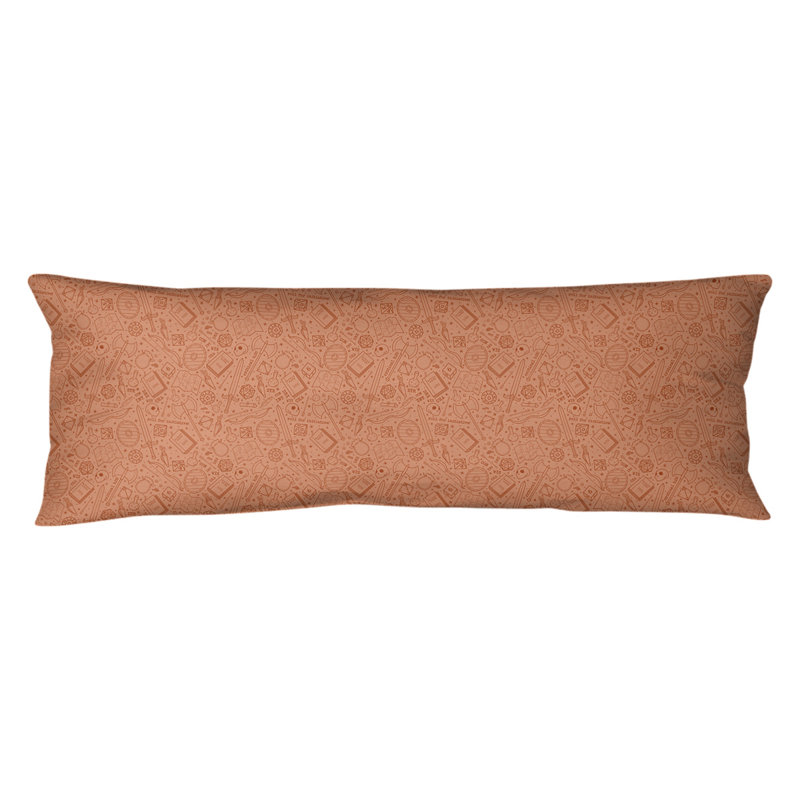 Coussin lombaire rpg, Bourre en polyester, Orange