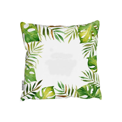 Botanical Leaves Cushion Cover