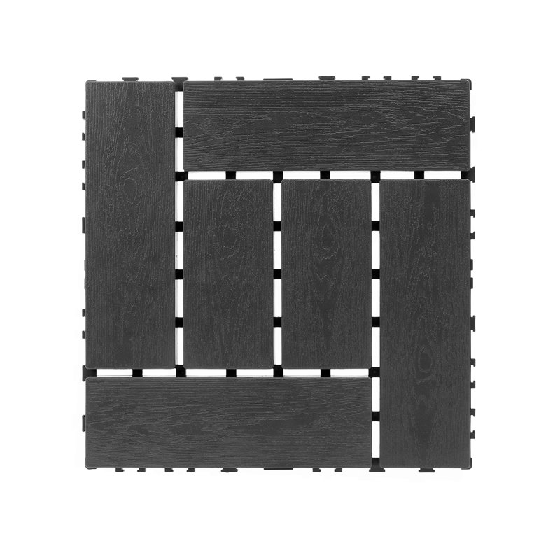 ZZ Style 12" Deck Tiles, Gray