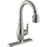 Vinnata Pull Down Bar Faucet with MasterClean