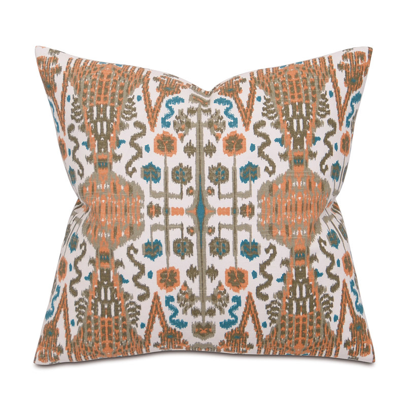 Brayden Geometric Down Reversible Throw Pillow