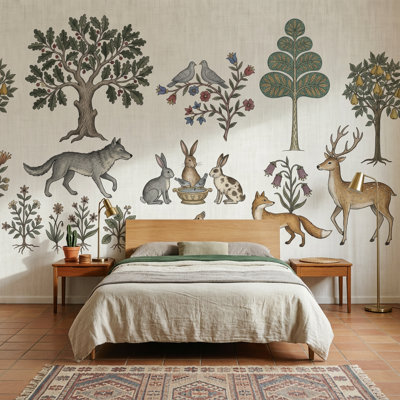 Papier peint Woodland
