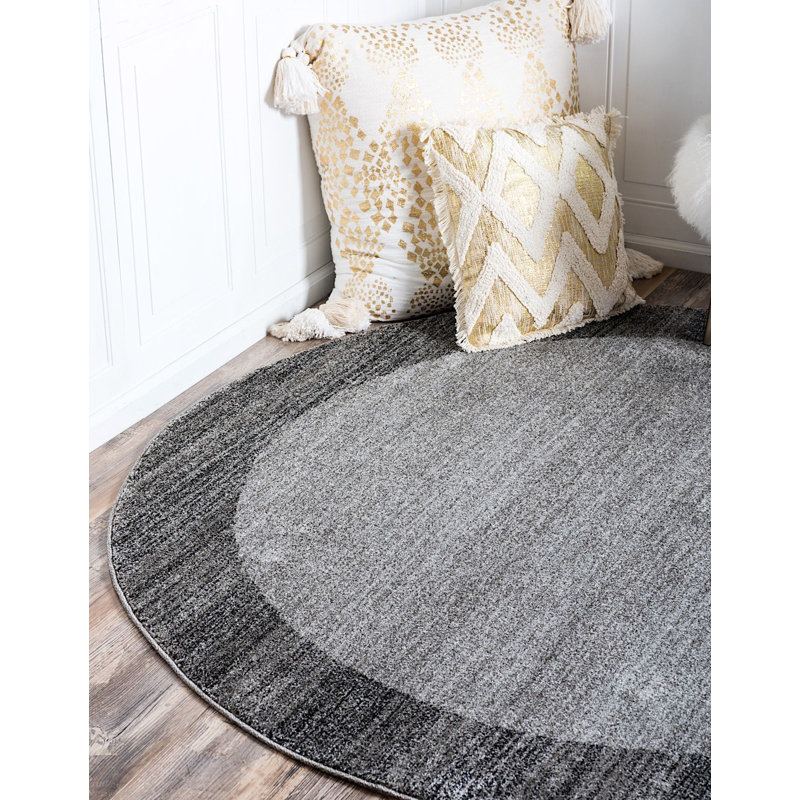 Desdemona Abstract Indoor Rug, Round 8'