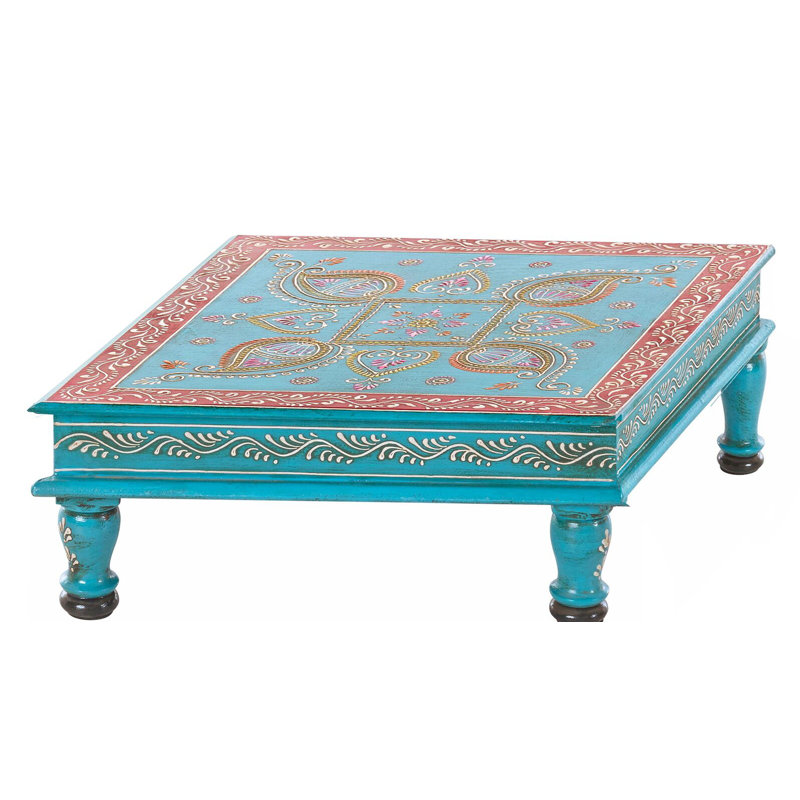 Damone Solid Wood Four Leg Coffee Table