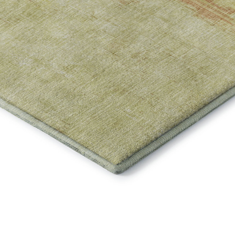 Premium Machine Washable Bucz AMF1759 Modern Rug, Rectangle 10' x 14'