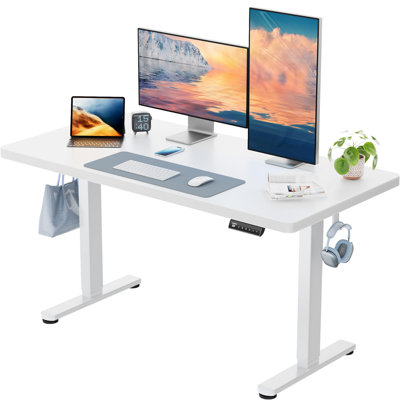 Height Adjustable Rectangular Standing Desk